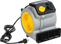 Ventilatore Potente 124W Vacmaster per Asciugatura e Rifacimento Moquette