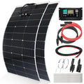 Set Solare da 240W: Pannelli Monocristallini per Casa, Camper e Barca con Regolatore 30A e Staffe a Z