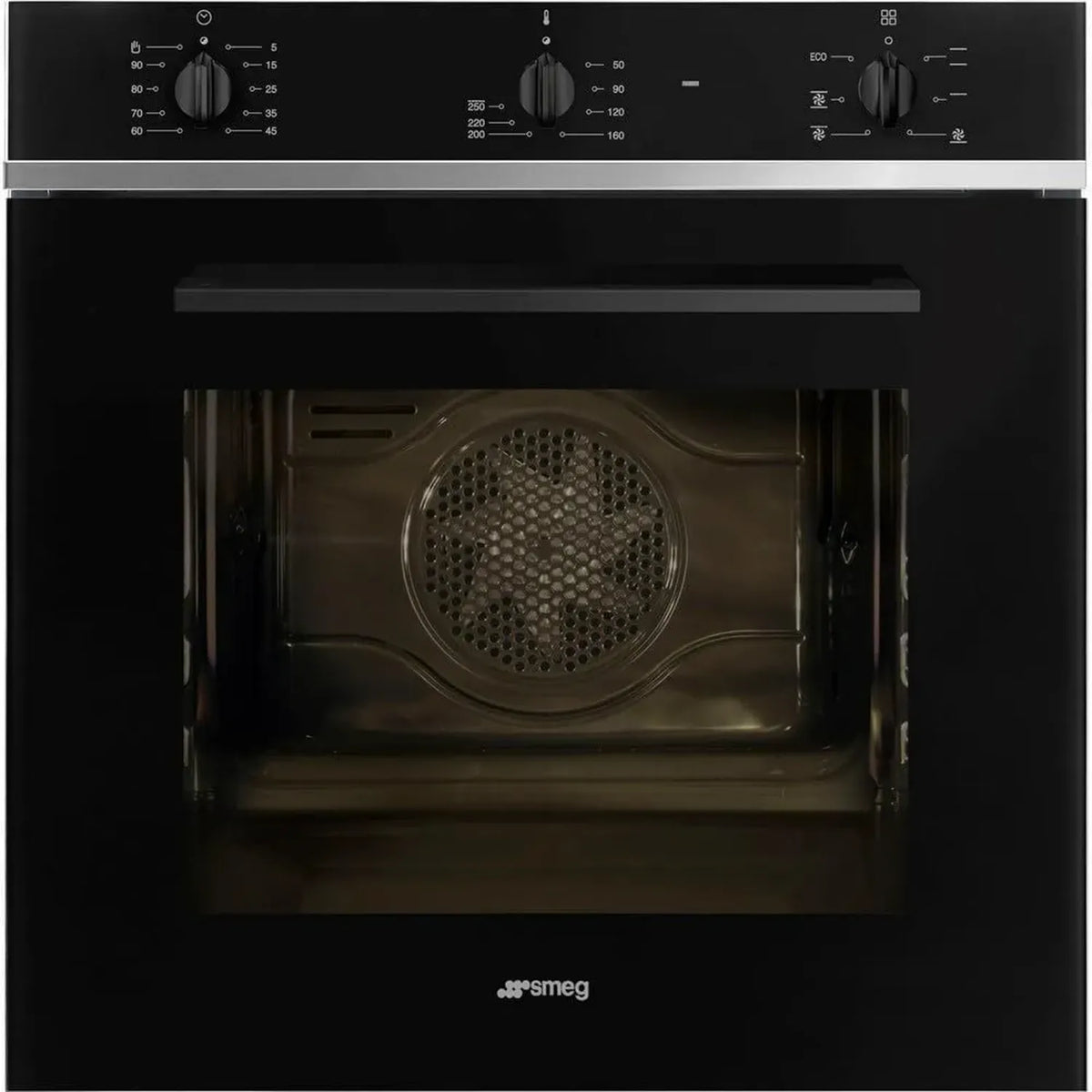 Forno Smeg 70L Nero MULTI6 Classe A