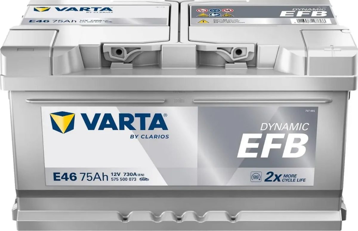 Batteria Varta 575500073D842, Colori Bianco e Blu