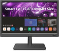 Smart TV HD 16'' 1080P ZOSHING con T2/HDMI/USB/AV, Ideale per Cucina e Viaggio