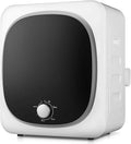 Asciugatrice Compatta 4 Kg con Vasca Inox, 5 Programmi e Timer da 180 Min, 800W per Casa e Appartamento