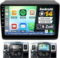 Sistema Multimediale 9 Pollici Android 14 per Fiat Ducato/Peugeot Boxer/Citroen Jumper 2011-2023 con CarPlay, Android Auto, GPS e Bluetooth