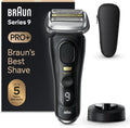 Braun Series 9 PRO Rasoio Elettrico Uomo, Precisione e Resistenza, Batteria a Lunga Durata, Impermeabile, Custodia Viaggio Inclusa, Modello 9510s Nero
