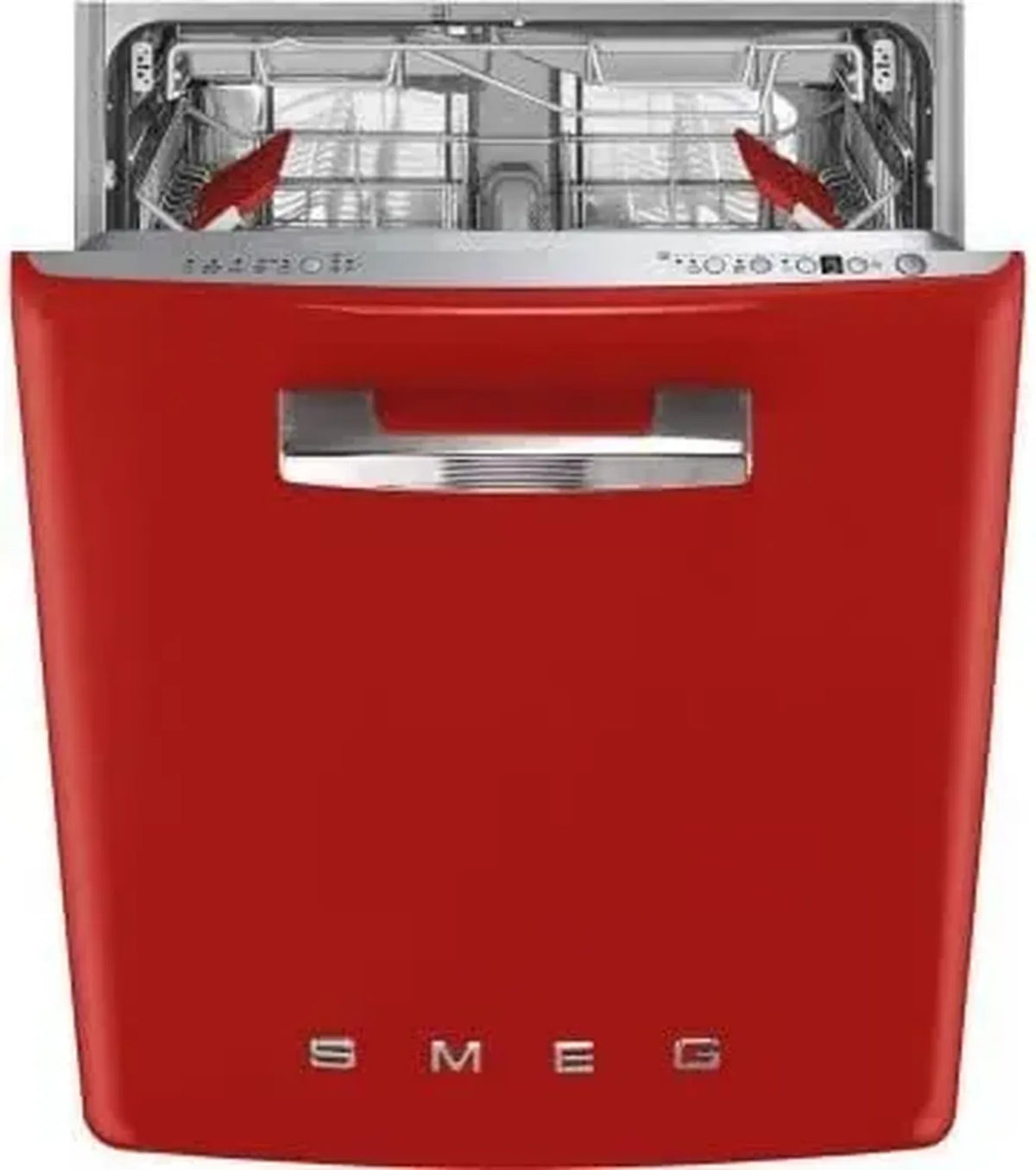 Lavastoviglie da Incasso Stile Anni '50 Rosso