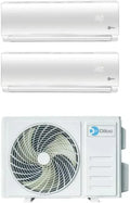 Condizionatore Inverter Dual Split 12000 BTU, Efficienza A++, Wi-Fi Opzionale