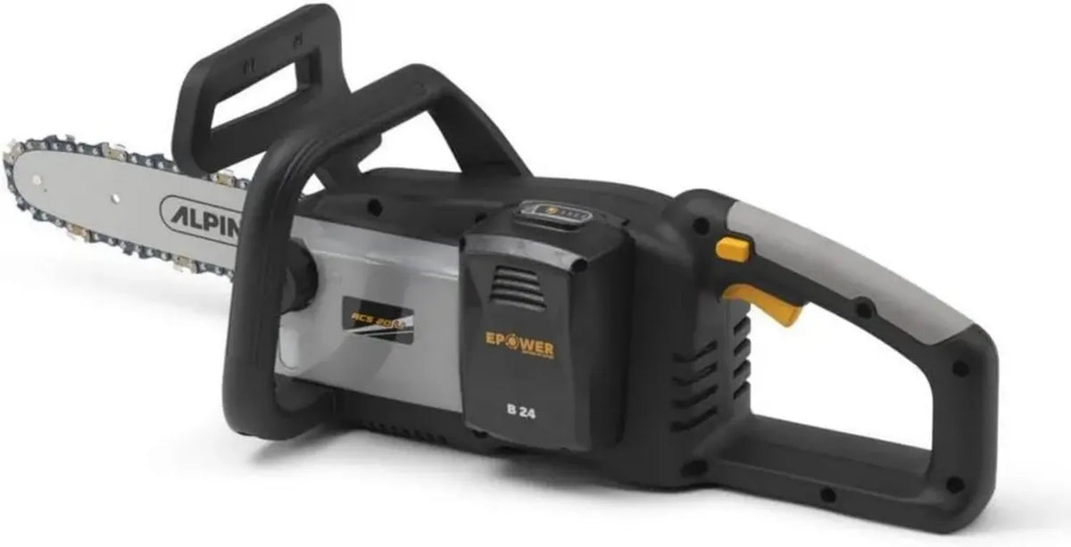 Motosega a Batteria Alpina ACS 20 Li 25 cm, 20 V, con Batteria 4.0 Ah e Caricatore, Leggera e Versatile per Giardinaggio