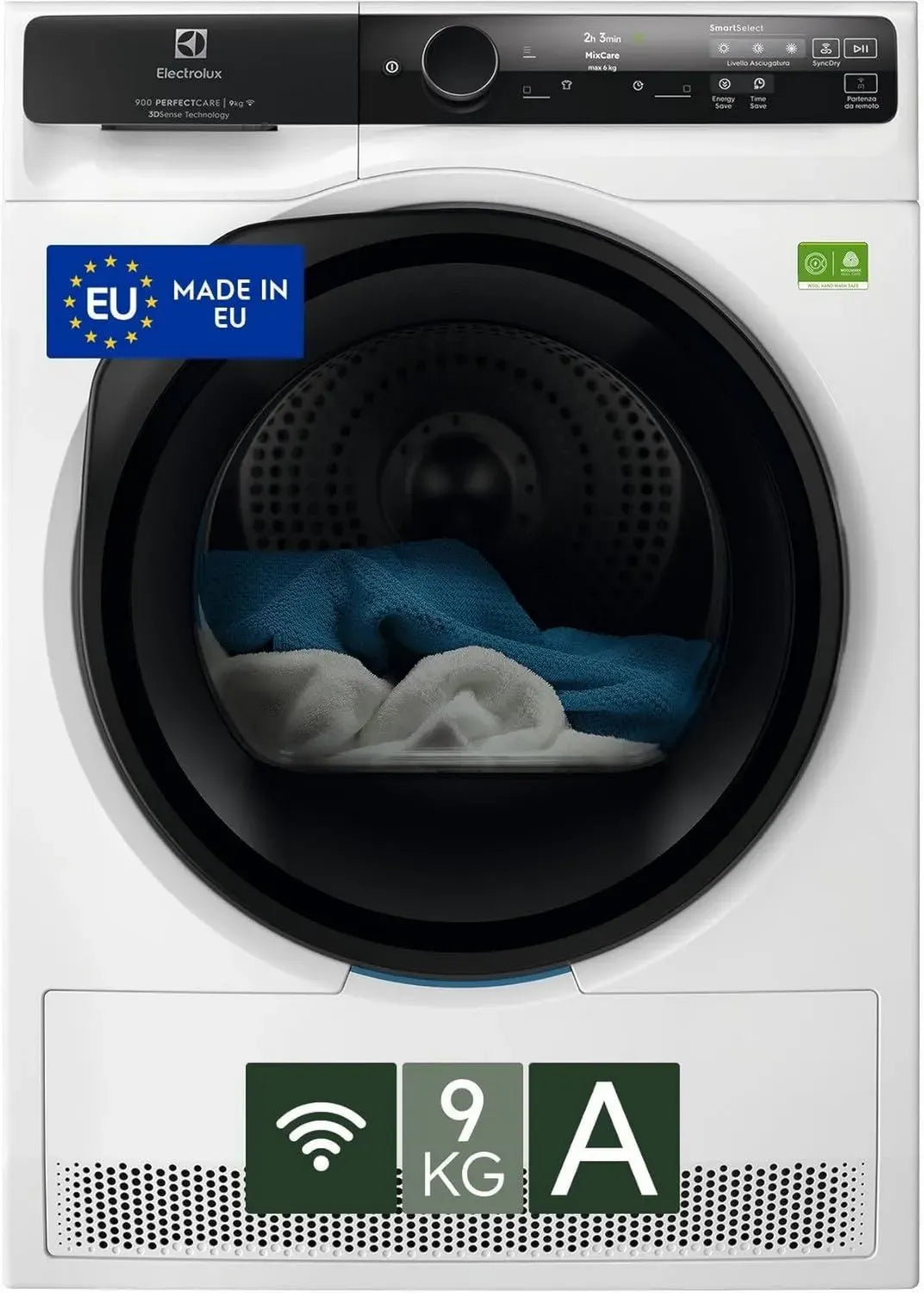 Asciugatrice Electrolux Serie 900 PerfectCare 9 kg Classe A con SmartSave