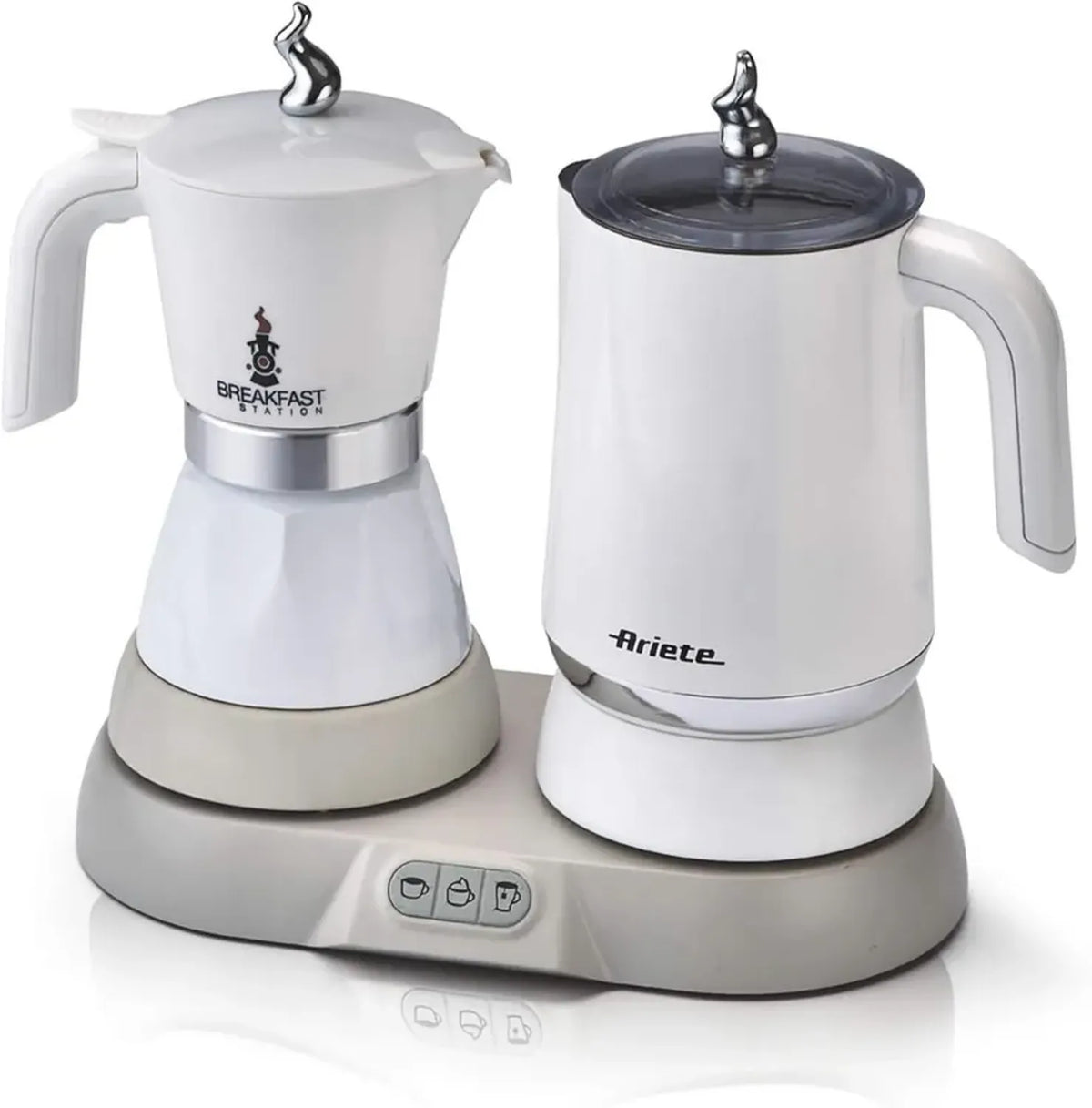 Ariete 1344 Stazione Colazione Multifunzione, Bianco, Per 4 Tazze