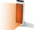 Stufa Elettrica Midea 2000W con Termoventilatore, Silenziosa e a Basso Consumo