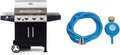 Barbecue Sochef Golosone 4 con Regolatore Gas Campingaz, Nero/Acciaio