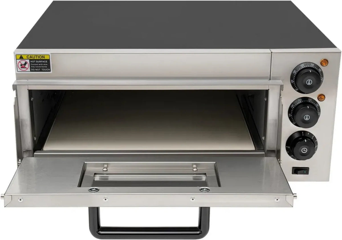 Forno elettrico per pizza 2000 W, capacit¨¤ 20 litri, ideale per ristoranti e panifici