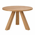 Tavolo da pranzo in legno rotondo 120 cm