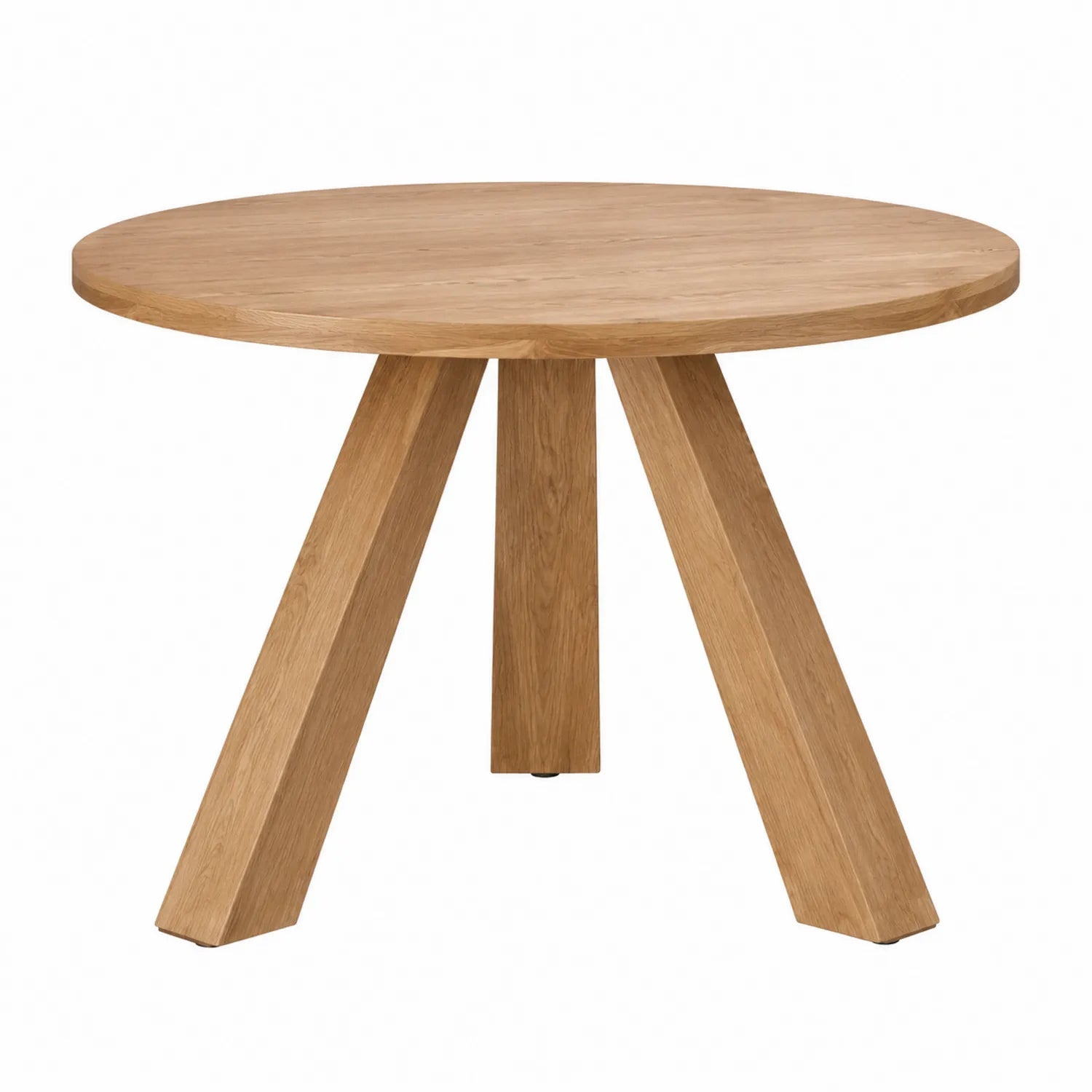 Tavolo da pranzo in legno rotondo 120 cm