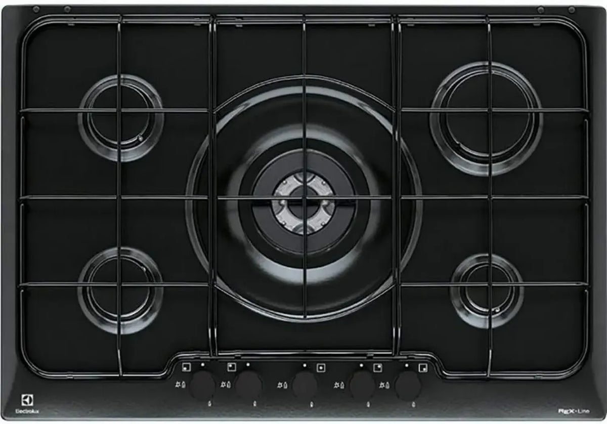 Electrolux PN750UV Piano Cottura a Gas Nero da Incasso