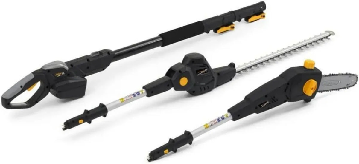 Alpina Potatore-Tagliasiepi 20V con Asta Telescopica e Batteria
