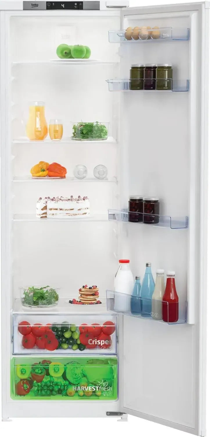 Frigorifero da Incasso Beko 309L Ventilato, H177.5cm, Bianco, Classe Energetica E, Ricondizionato