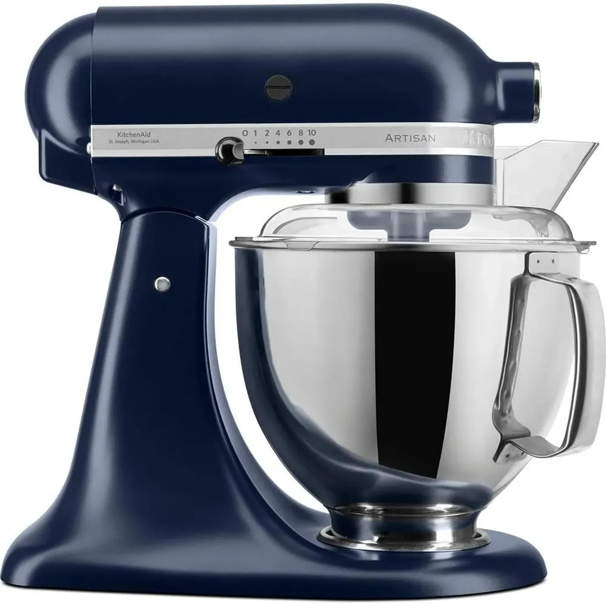 Impastatrice KitchenAid Artisan - Robot da Cucina con Ciotola da 4.8L e 7 Accessori - Blu Inchiostro