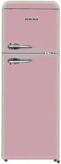 Frigorifero Retr¨° Rosa a Doppia Porta AKAI Classe A+