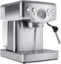 KARACA Macchina Espresso 1353 - 1350W 20 Bar, Serbatoio 1,8L, Schiumalatte, Scalda Tazze