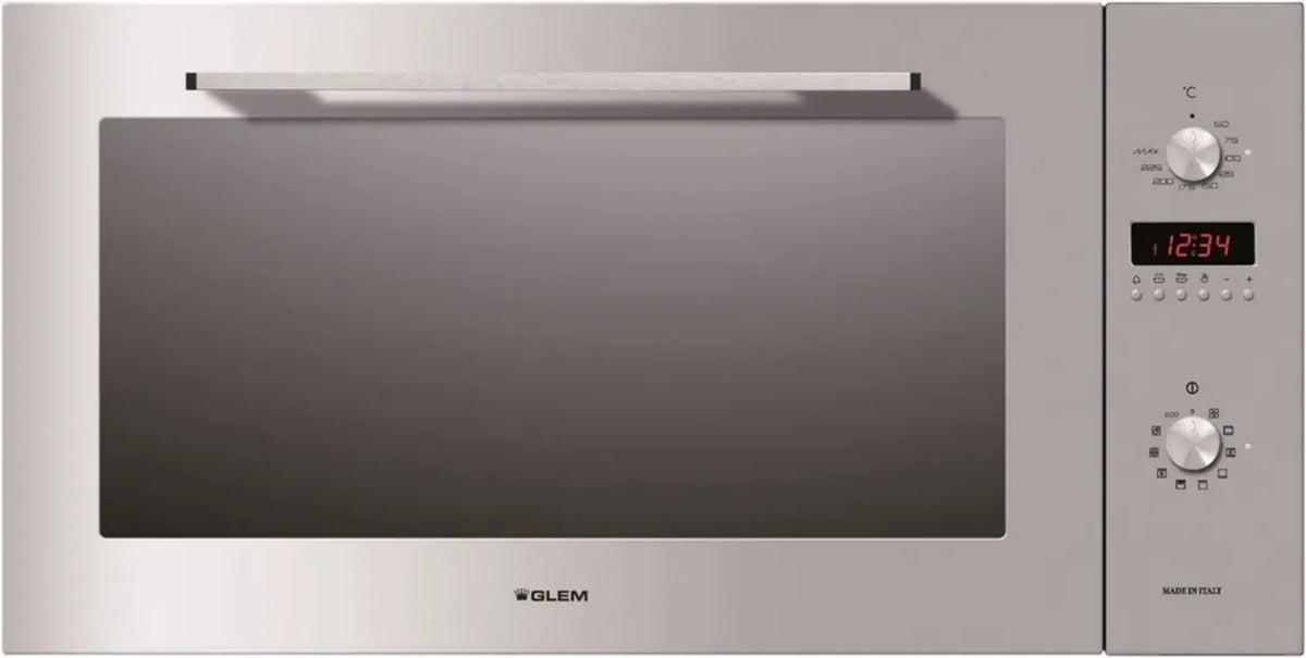 Forno Elettrico Ventilato 90 cm Classe A con Funzione Pizza in Acciaio Inox