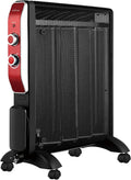 PURLINE Stufa Portatile a Basso Consumo, 2000 W con Pannelli Radianti e Termostato