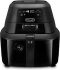 De'Longhi Friggitrice ad Aria 1.25Kg, Digitale con 5 Programmi, SHS Double, Nero
